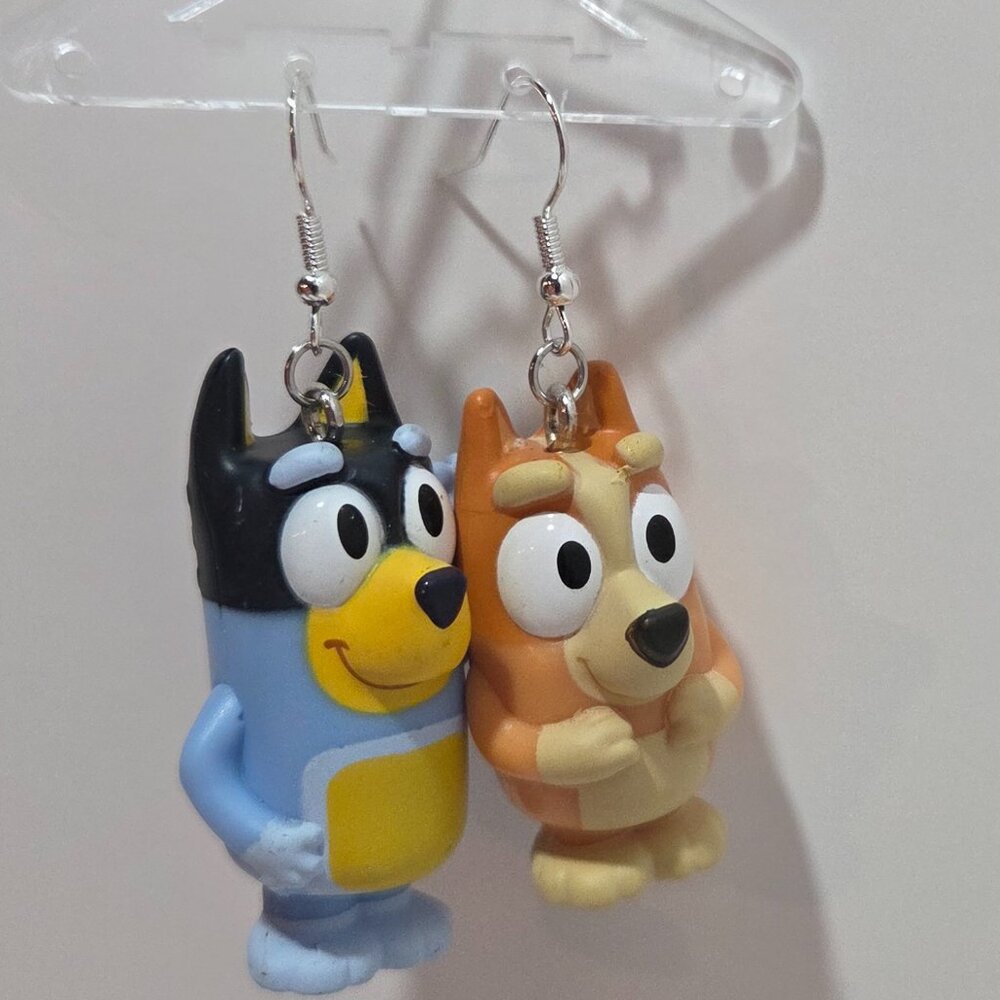 Bluey and Bingo handmade Earrings